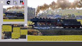 Light Puzzle Steam Train screenshot 2