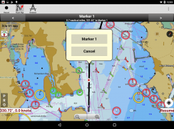 i-Boating:Cartes Lacs & Marine screenshot 13
