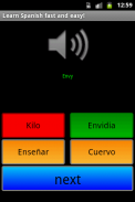 Learn Spanish easy and fun screenshot 11