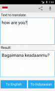 Indonesian english translator screenshot 0