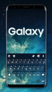 ثيم لوحة المفاتيح Simple Galaxy screenshot 2