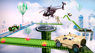 Jeep Stunt Racing Master 3D: New Free Games screenshot 1