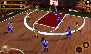 Fanatische Star- Basketball-Mania: Tatsächlicher D screenshot 0