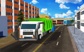 Trash Cleaner Truck Simulator screenshot 0