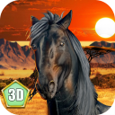 African Horse Simulator 3D Icon