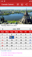 Canada Calendar 2020 screenshot 3