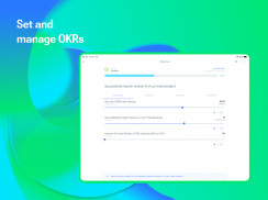 OKR Software by Weekdone screenshot 1