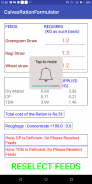 Calf Heifer Ration Formulator screenshot 4