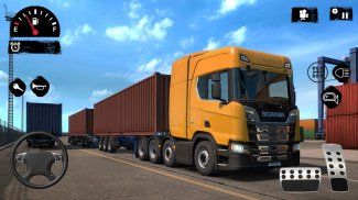 Euro Truck Driver 3D: Top Driving Game 2021 screenshot 0