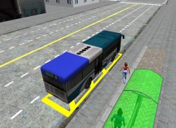 3D เมืองขับรถ - ที่จอดรถบัส screenshot 6