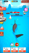 Idle Shark World - Jogo Tycoon screenshot 3
