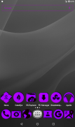 Purple and Black Icon Pack Free screenshot 4