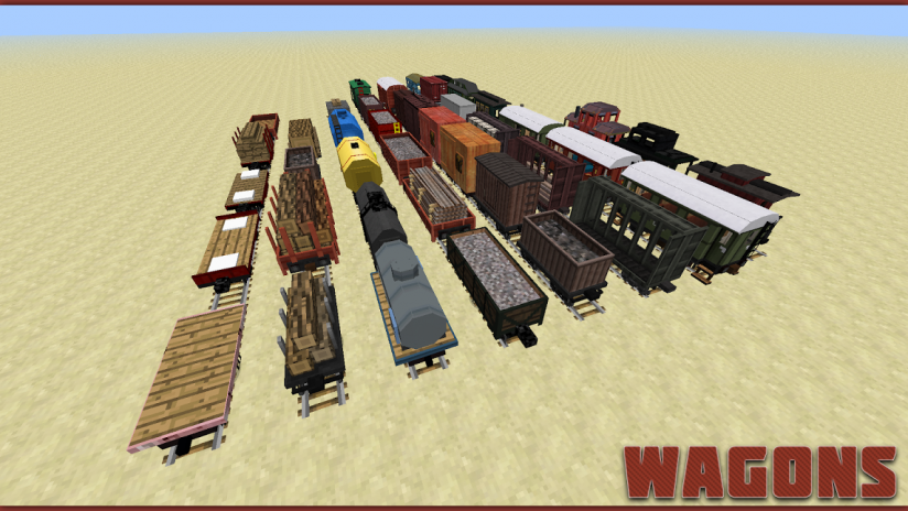 traincraft wagon aptoide dirigeable minecrafting