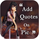 Quotes creator app with photo