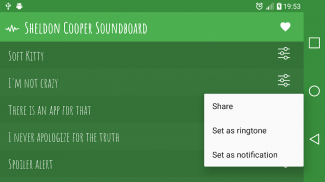 Sheldon Cooper Soundboard screenshot 1