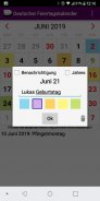 Deutsch Kalender 2020 mit Regionale Feiertage screenshot 3