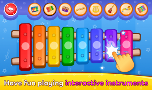Trò chơi đánh đàn cho trẻ em screenshot 1