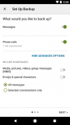 SMS Backup & Restore screenshot 0