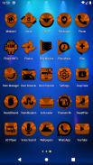 Orange and Black Icon Pack v1.5 👻Free👻 screenshot 22