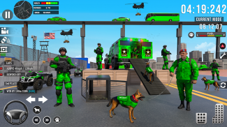 Army Vehicle:Truck Transporter screenshot 3