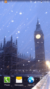 Snow in London Live Wallpaper screenshot 6