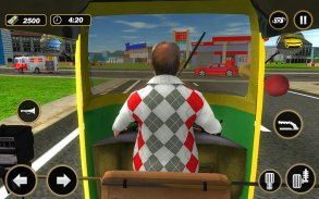 City Tuk Tuk Driver Simulator 2018 screenshot 7