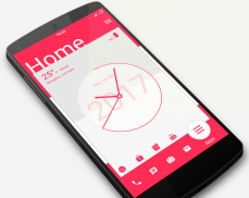 Analog Clock Launcher -Applock screenshot 7