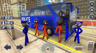 Prison Stickman Transport Police Van screenshot 1