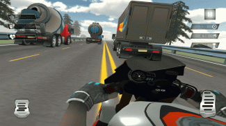 Moto Rider in Heavy Traffic screenshot 3