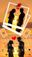 Sunset Lovers Keyboard Theme screenshot 0