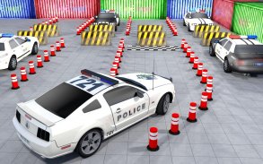 US Police Car Parking Games 3D screenshot 2