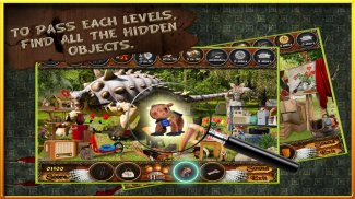 Free New Hidden Object Games Free New Dino Park screenshot 3