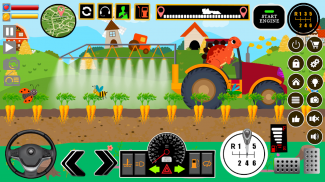 Farm Tractors Dinosaurs Games screenshot 19