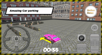 City Pink Car Parking screenshot 1
