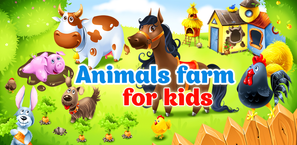 Fazenda jogos para crianças 2+  Aprenda como Alimentar os animais