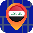 🔎Mapas de Irak: Offline Maps Sin Internet Icon