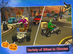 ATV Scary Clown Pizza Delivery Boy: Beach Parties screenshot 4