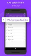 kVA Calculation screenshot 0