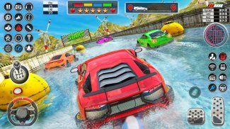 Water Car Stunt Racing 2019: juegos de acrobacias screenshot 7