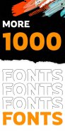 iFonts - highlights cover, fonts, wallpapers screenshot 1