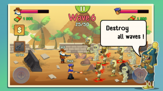Two guys & Zombies (two-player game) screenshot 1