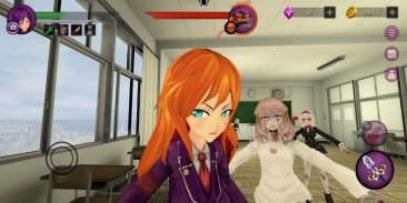 Anime School Zombie Simulator screenshot 11