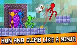 Stickman Parkour 2 screenshot 14