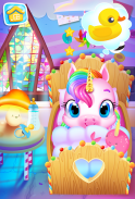 My Baby Unicorn - Pet Care Sim screenshot 0