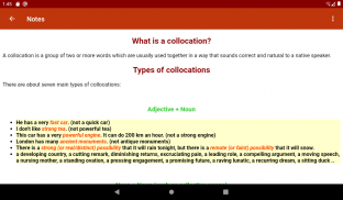 English Collocations and Phrases screenshot 1