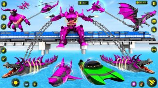 Croc Robot Car Game:Robot Game screenshot 7