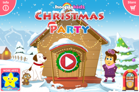 HooplaKidz Christmas Party FREE screenshot 0