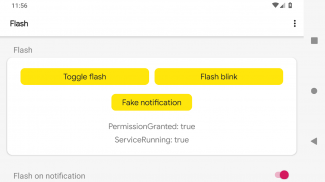 F Flash - SMS Flash light blin screenshot 3