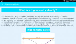 Identidades Trigonométricas screenshot 13