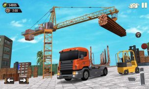 Cargo Truck Forklift Driving screenshot 0